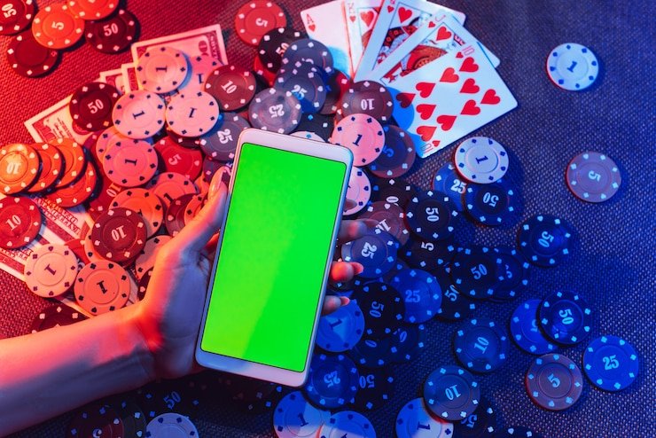 playbok88 Dice Game interface showing roll button and high/low selection on mobile